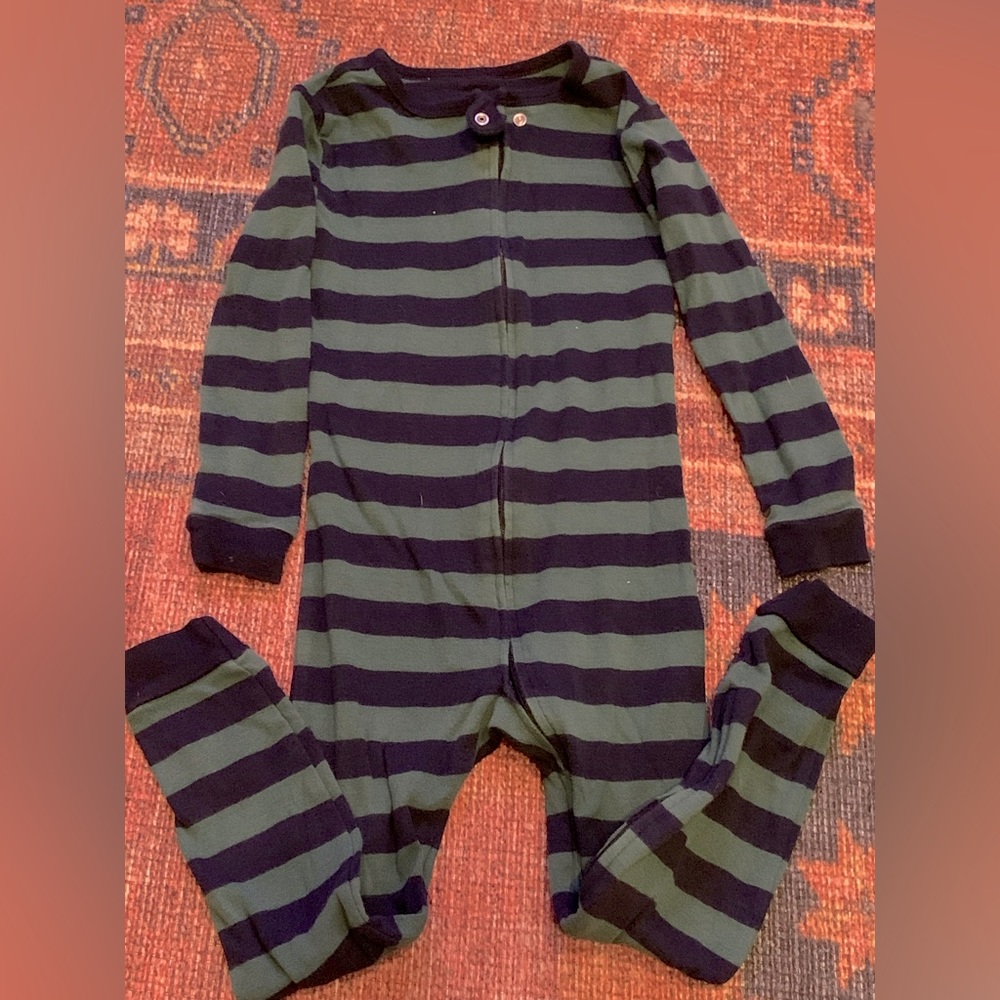Zip up pajamas size 4
